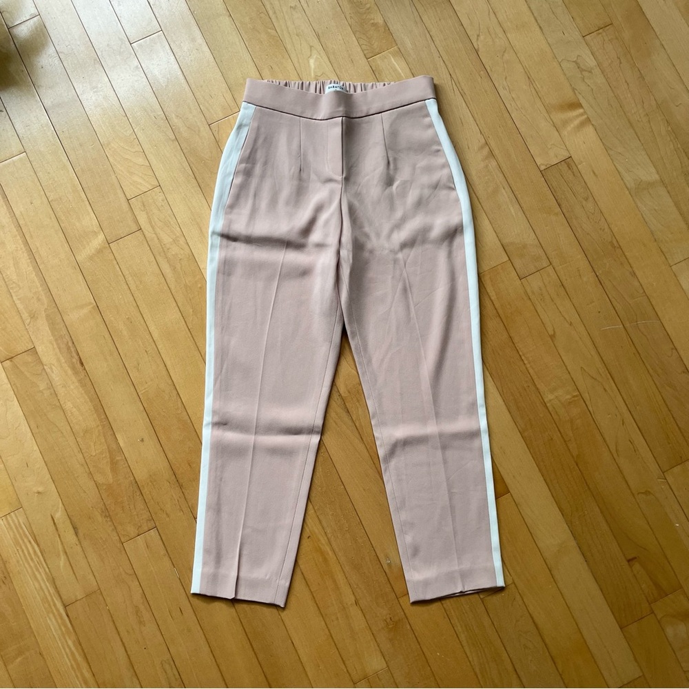 Pink Cohen Pant with White Stripes